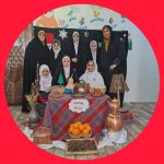 عکس یادگاری دختران عزیز پایه پنجم کلاس شهیده ناهید